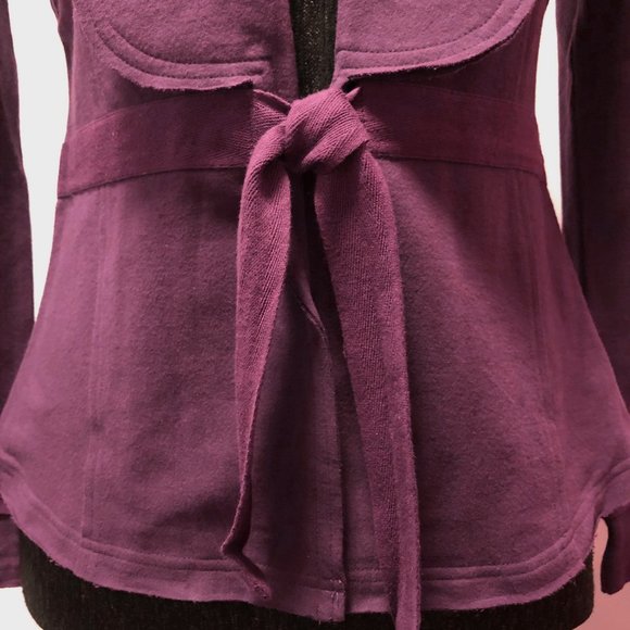Stussy Girls Belle Sample Blazer – Plum Size M - Picture 4 of 11
